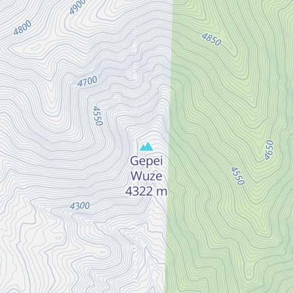 Map of Gepei Wuze