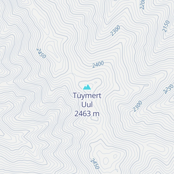Map of Tüymert Uul