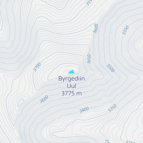 Map of Bүrgediin Uul
