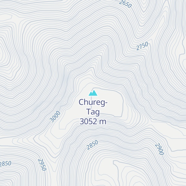 Map of Chureg-Tag