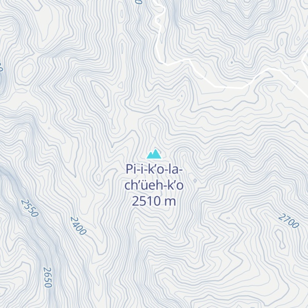 Map of Pi-i-k’o-la-ch’üeh-k’o
