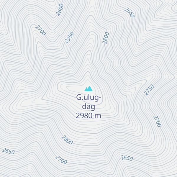 Map of G.ulug-dag