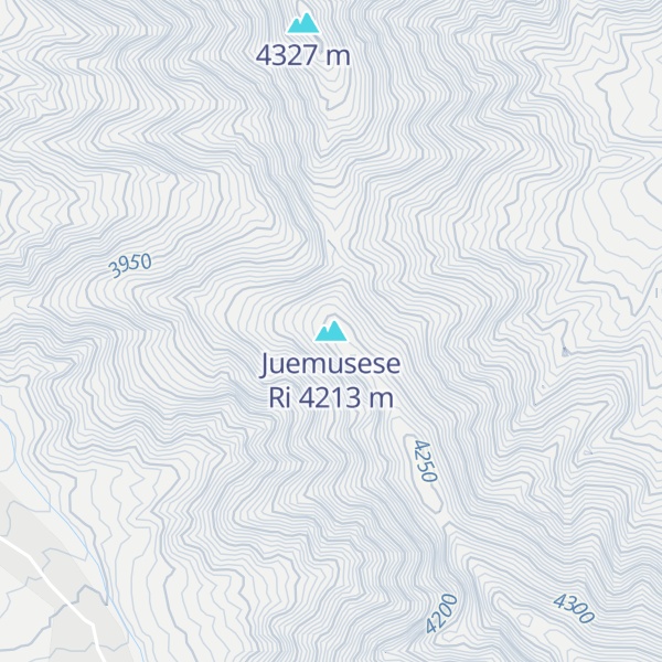 Map of Juemusese Ri