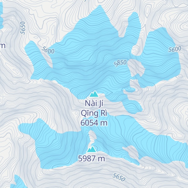 Map of Nài Jí Qīng Rì