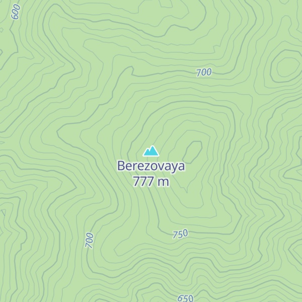 Map of Berezovaya