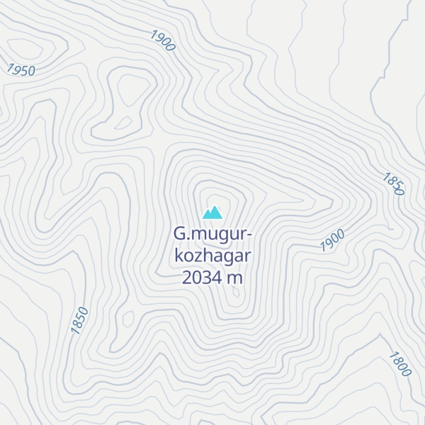 Map of G.mugur-kozhagar