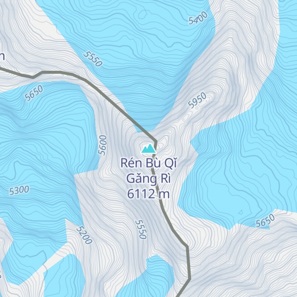 Map of Rén Bù Qǐ Gǎng Rì