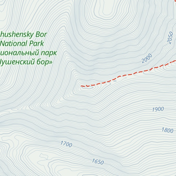 Map of Malii Borus