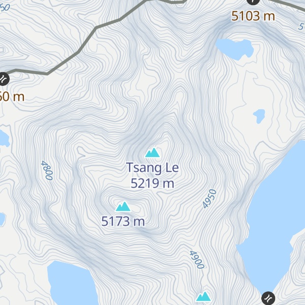 Map of Tsang Le
