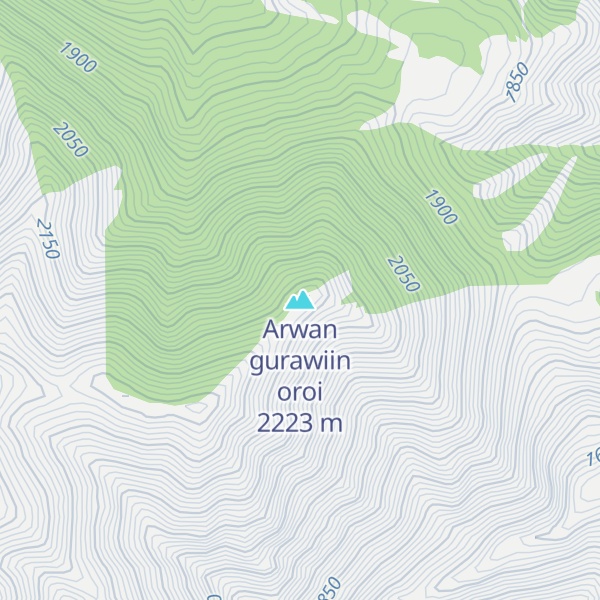 Map of Arwan gurawiin oroi