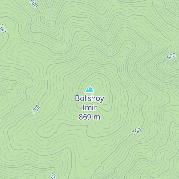 Map of Bol’shoy Imir