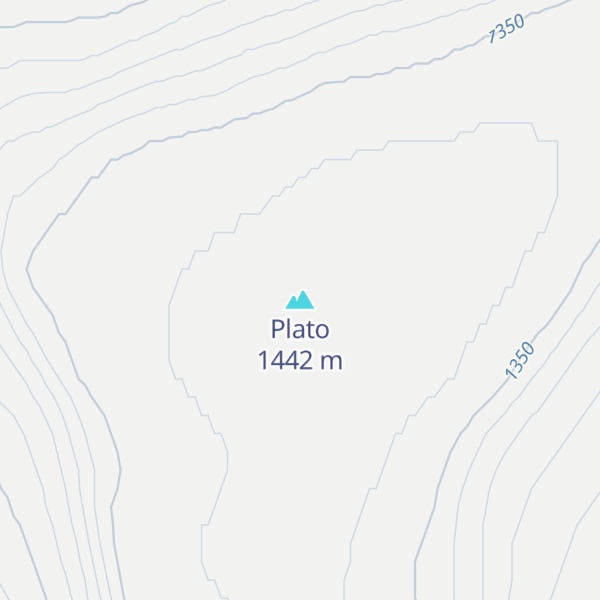 Map of Plato