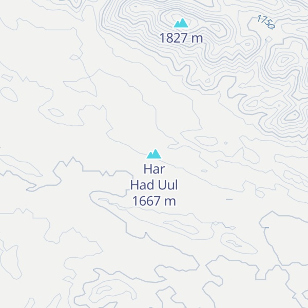 Map of Har Had Uul