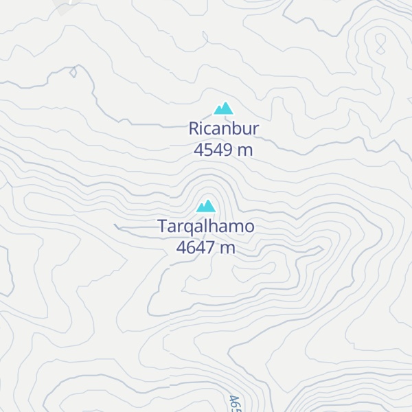 Map of Tarqalhamo