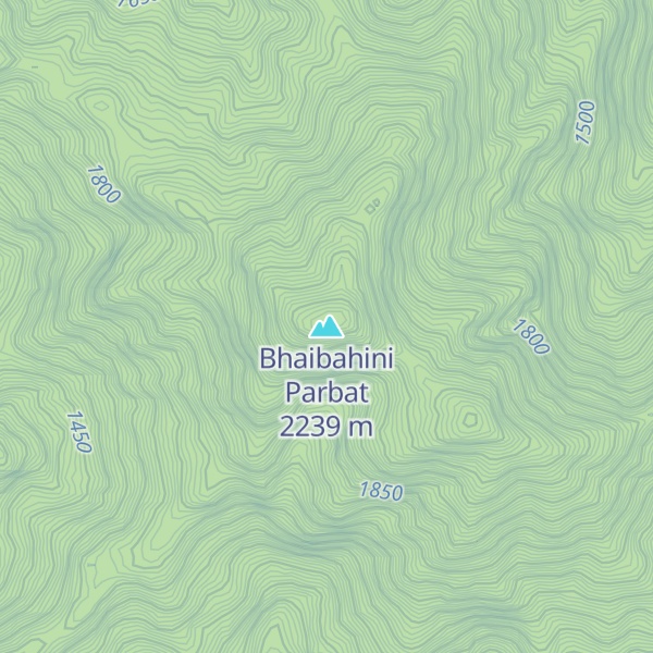 Map of Bhaibahini Parbat