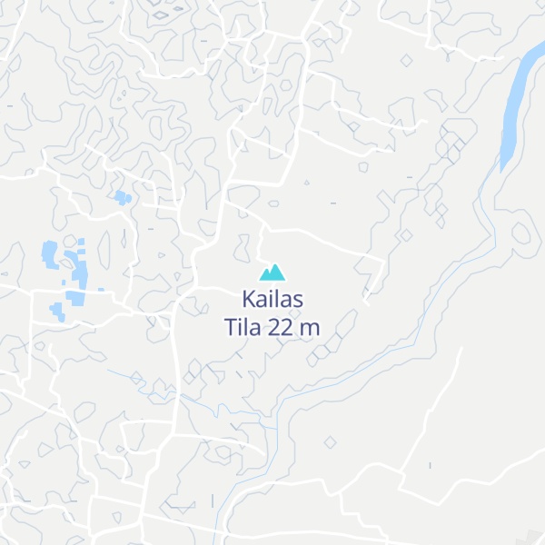 Map of Kailas Tila