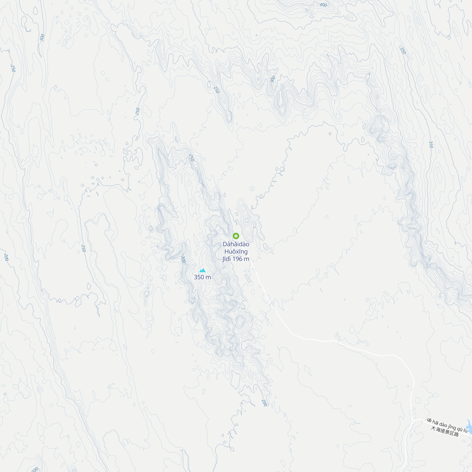 Dàhǎidào Huǒxīng Jīdì map