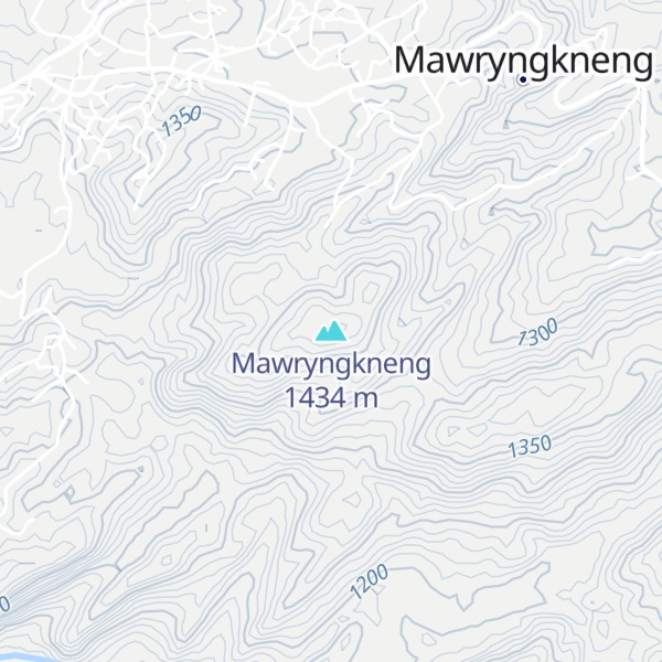 Map of Mawryngkneng