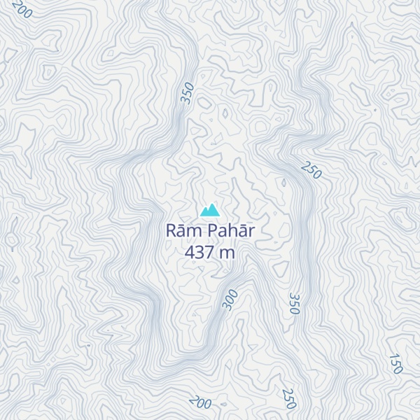 Map of Rām Pahār