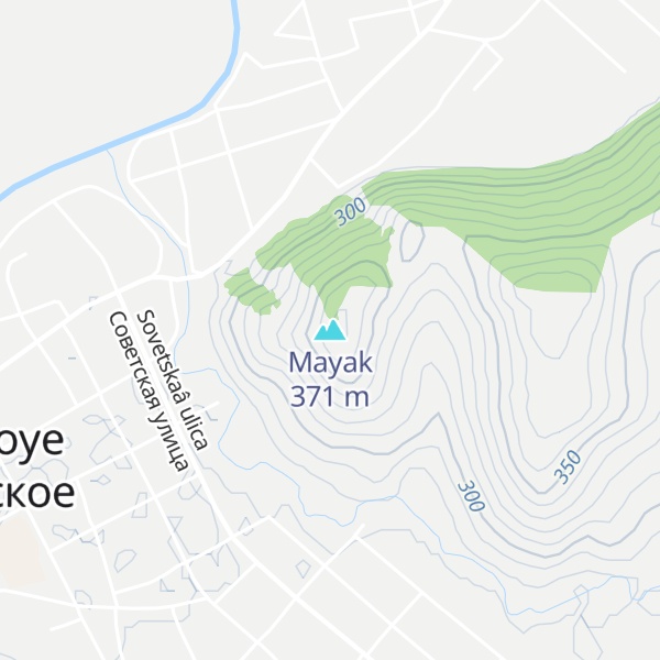 Map of Mayak