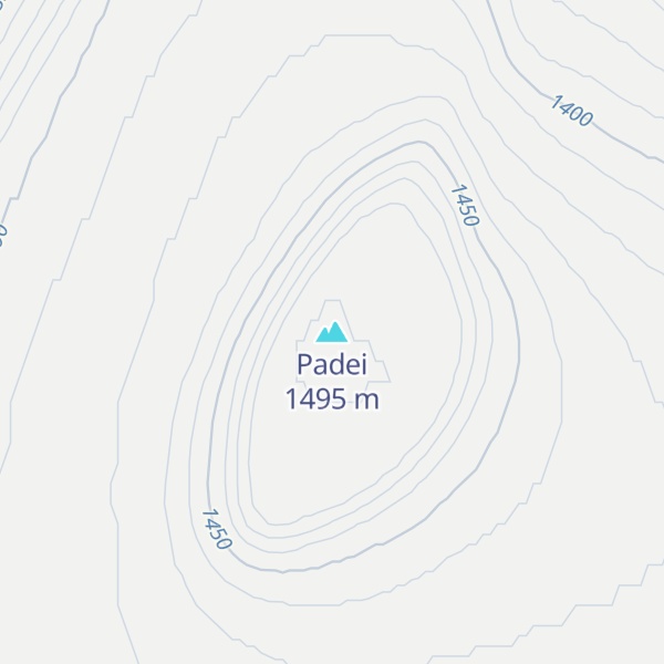 Map of Padei