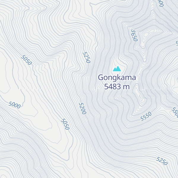 Map of Gongkaba