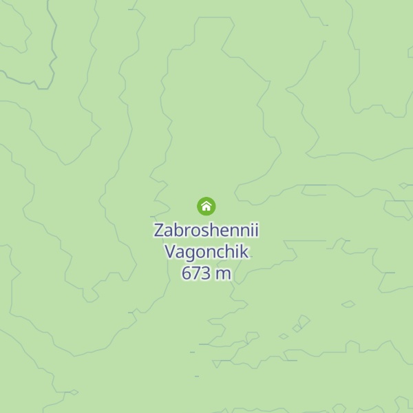 Map of Zabroshennii Vagonchik