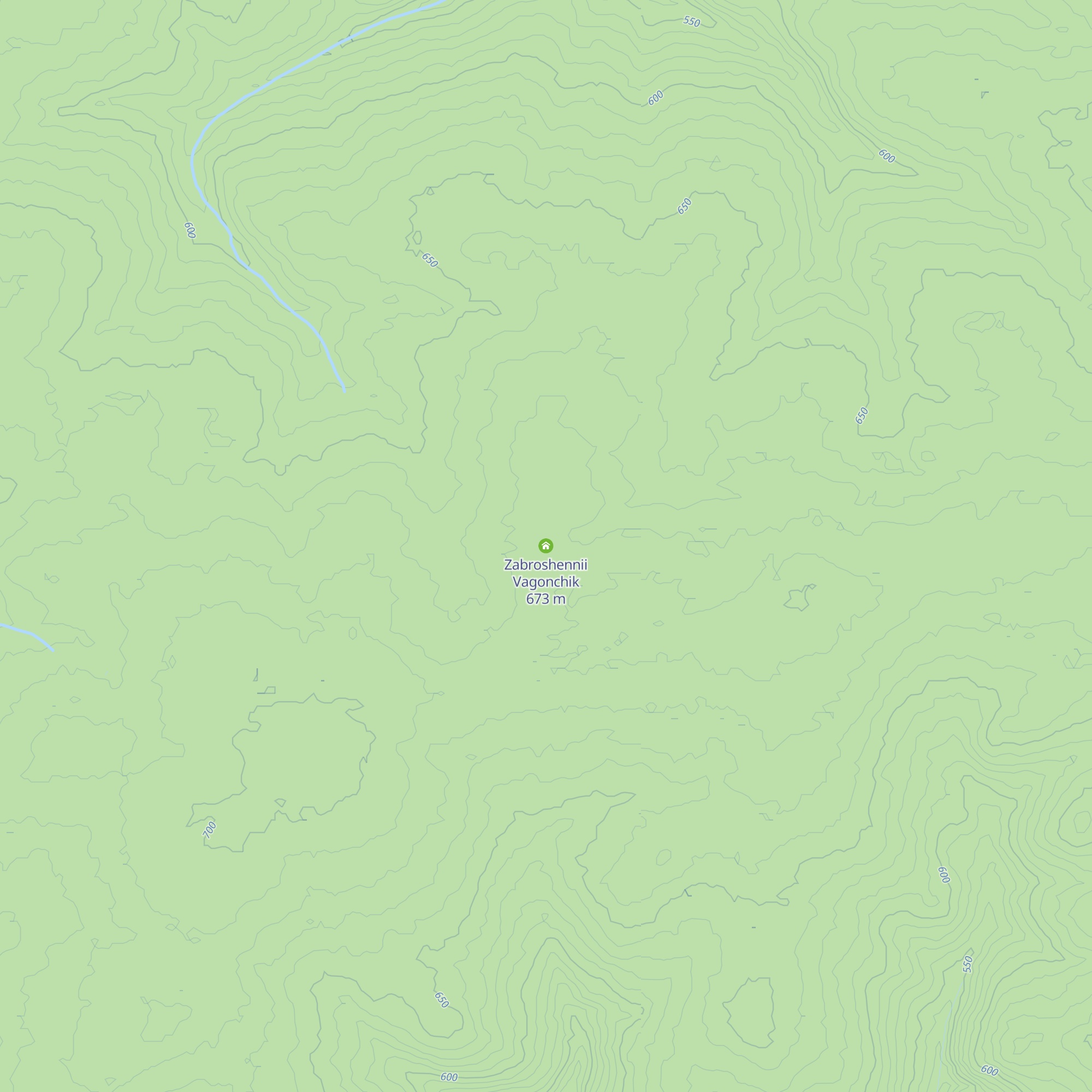 Zabroshennii Vagonchik map