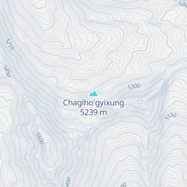 Map of Chaglho'gyixung