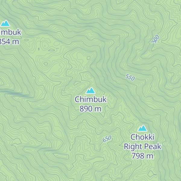 Map of Chimbuk