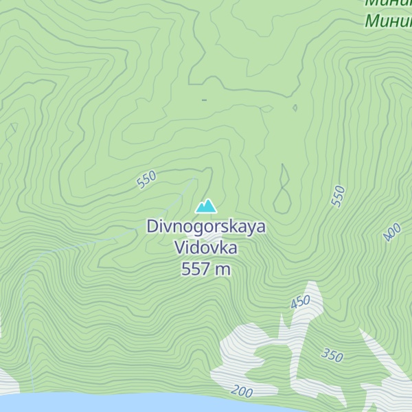 Map of Divnogorskaya Vidovka