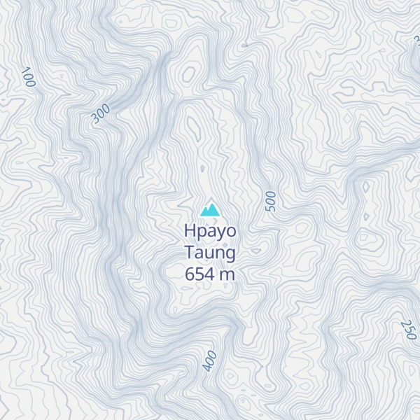 Map of Hpayo Taung