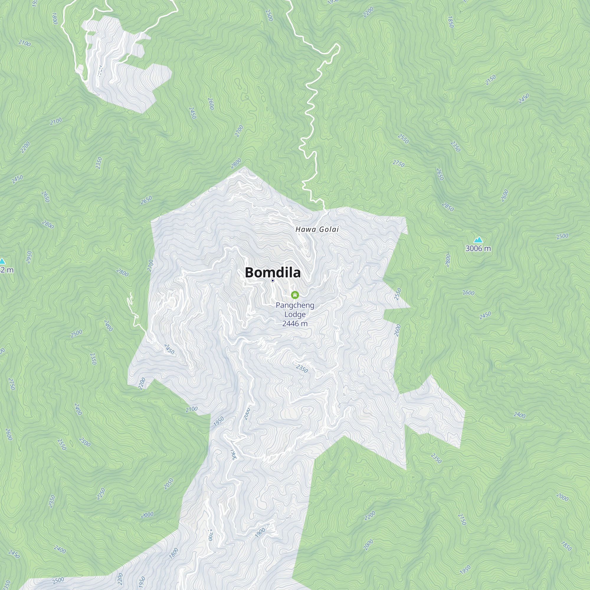 Pangcheng Lodge map