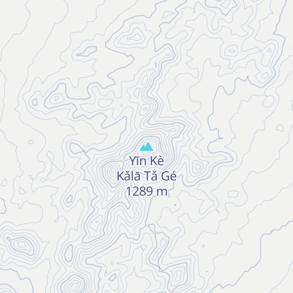 Map of Yīn Kè Kǎlā Tǎ Gé