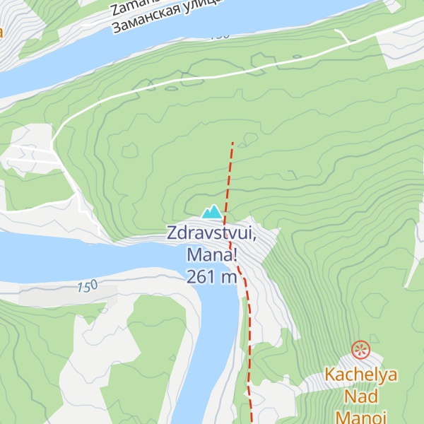 Map of Zdravstvui, Mana!