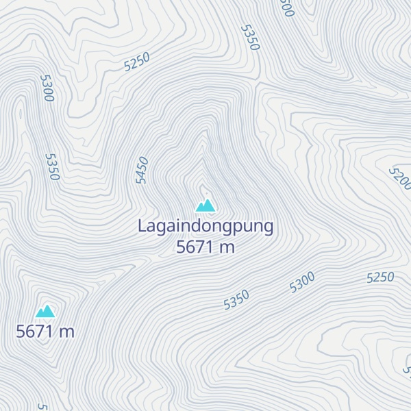 Map of Lagaindongpung