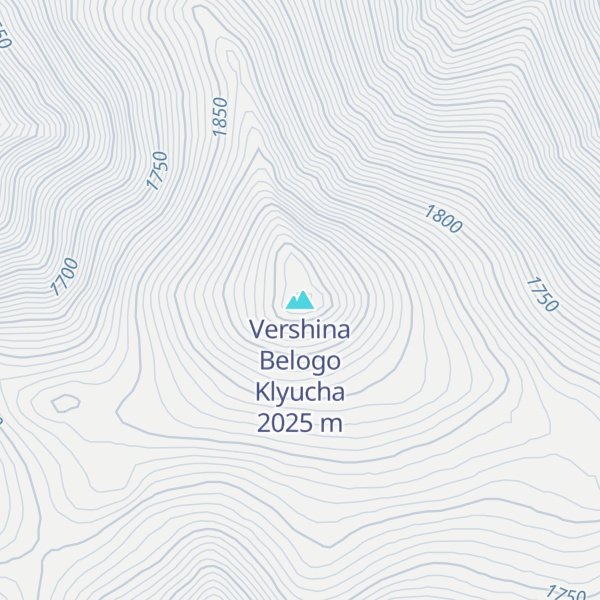 Map of Vershina Belogo Klyucha