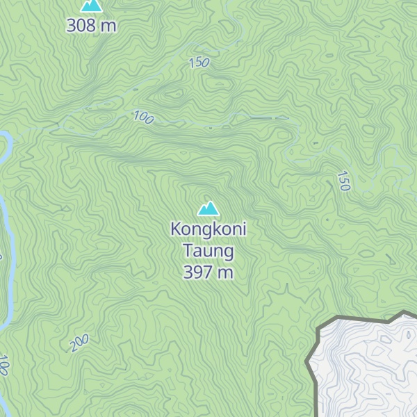 Map of Kongkoni Taung