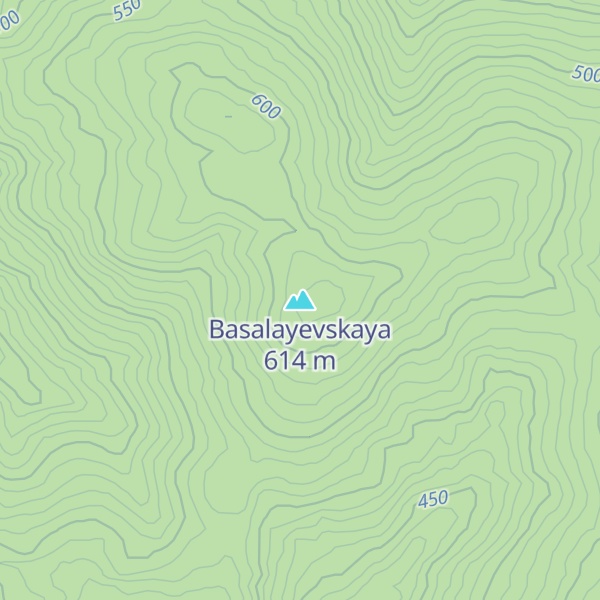 Map of Basalayevskaya