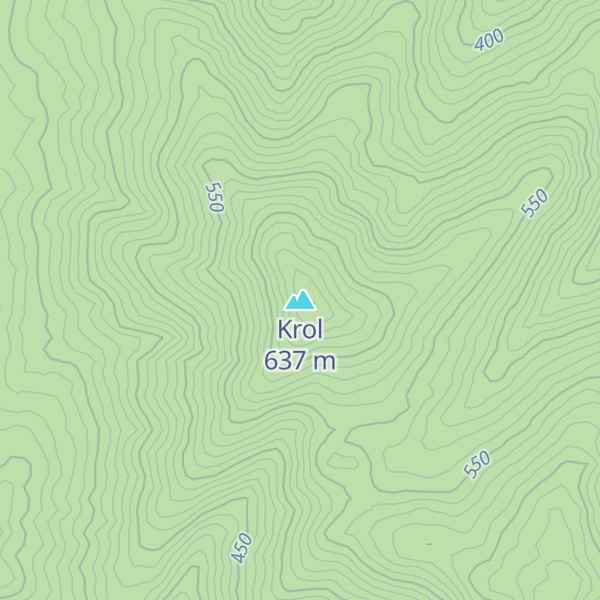 Map of Krol