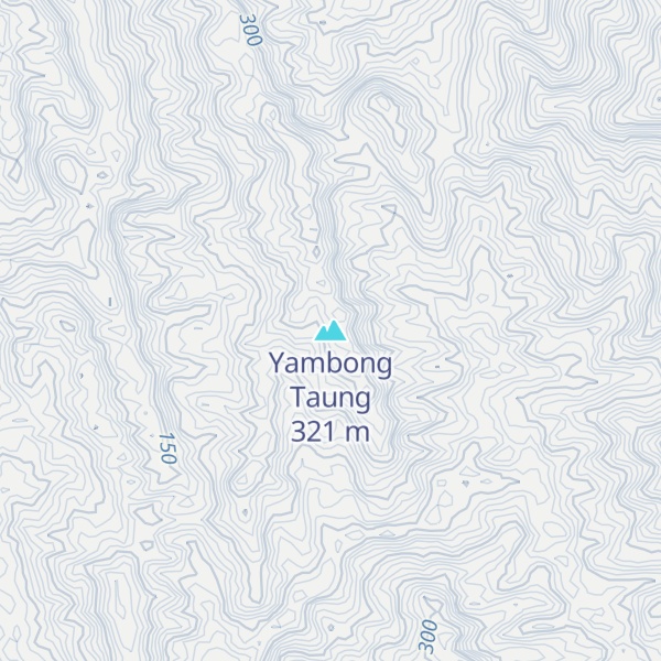 Map of Yambong Taung