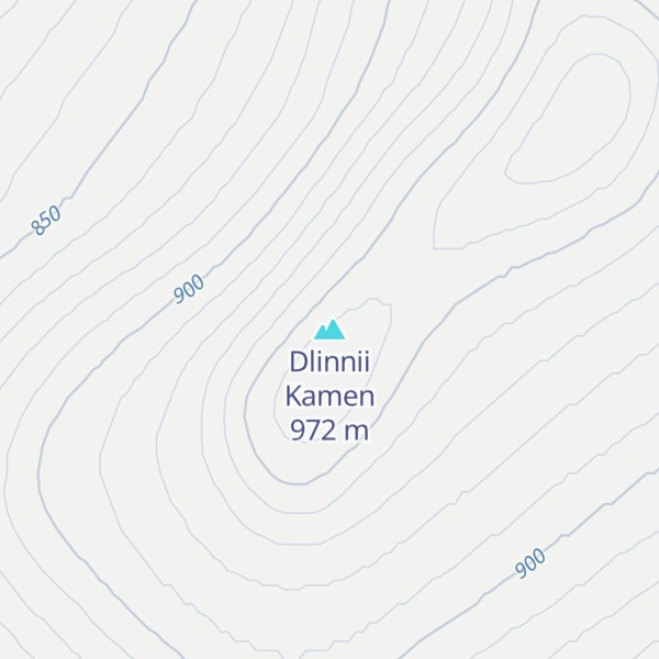 Map of Dlinnii Kamen