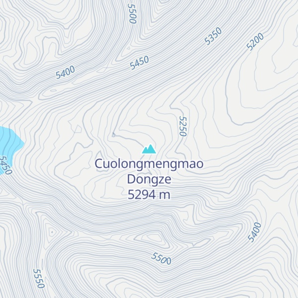 Map of Cuolongmengmao Dongze