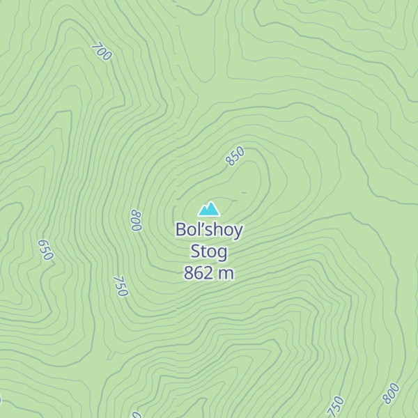 Map of Bol’shoy Stog