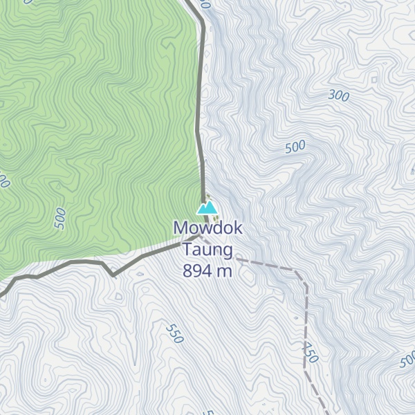 Map of Mowdok Taung