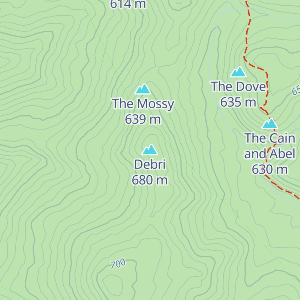Map of Debri