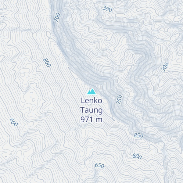 Map of Lenko Taung