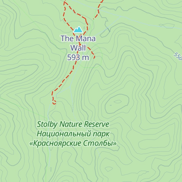 Map of The Mana Woman