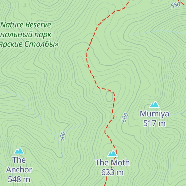 Map of Stolbovskaya vidovka