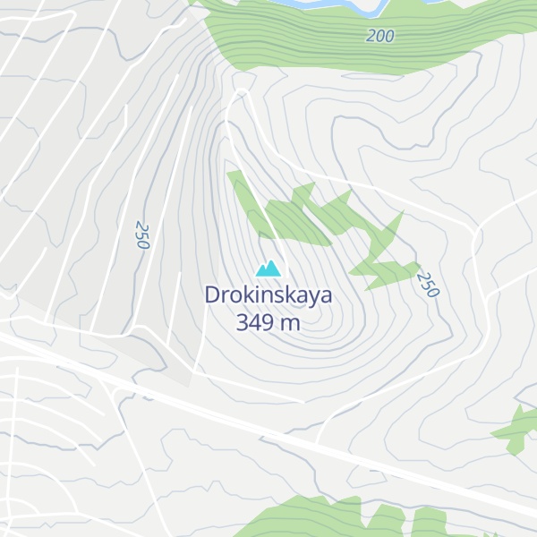 Map of Drokinskaya